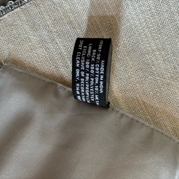 Tahari Home beaded table runner 14x72" - Picture 7 of 7